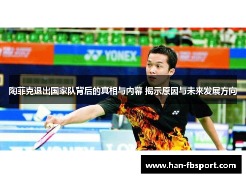 陶菲克退出国家队背后的真相与内幕 揭示原因与未来发展方向