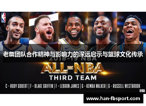 老詹团队合作精神与影响力的深远启示与篮球文化传承